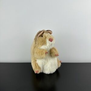 Folkmanis Puppets Hamster Hand Puppet 6” Realistic Plush Stuffed Animal